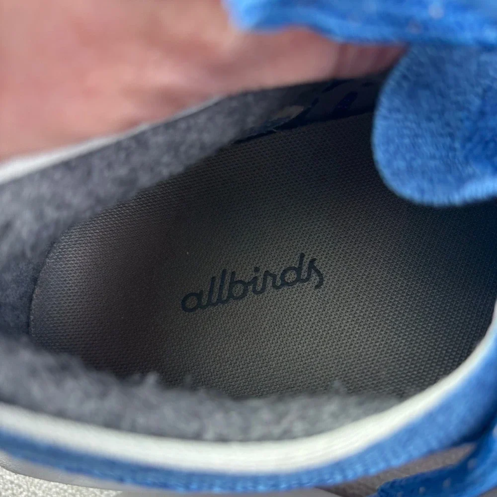 Allbirds Tree Dasher 2 Blue Knit Running‎ Shoes Womens Size 9.5 TD2 Sneakers